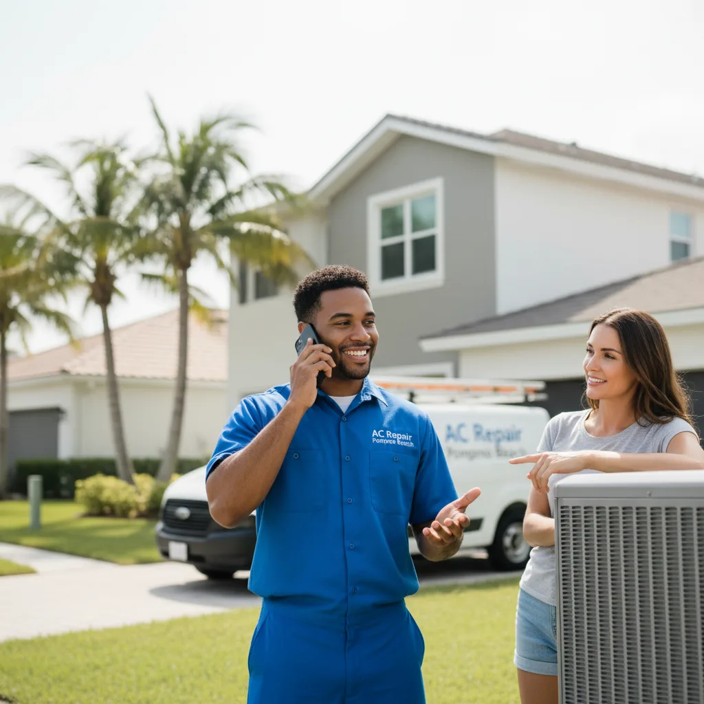 AC Repair Pompano Beach customer support in Des Plaines